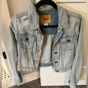 Paige denim jacket size small